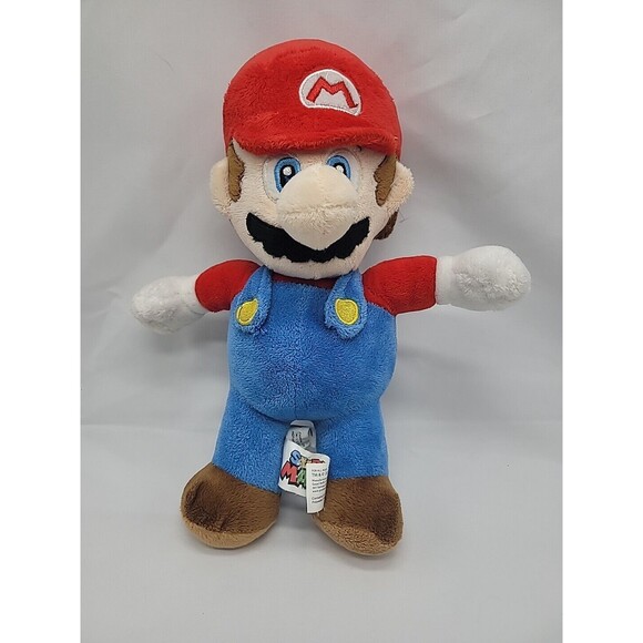 Nintendo Super Mario Bros. 2017 8" Plush Stuffed Toy Doll - Picture 1 of 16